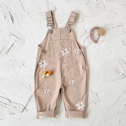 Newborn Baby Rompers Fashion Embroidery Sleeveless Knitting Infant Kids Boys Girls Strap Jumpsuits Clothes Summer Toddler Wear