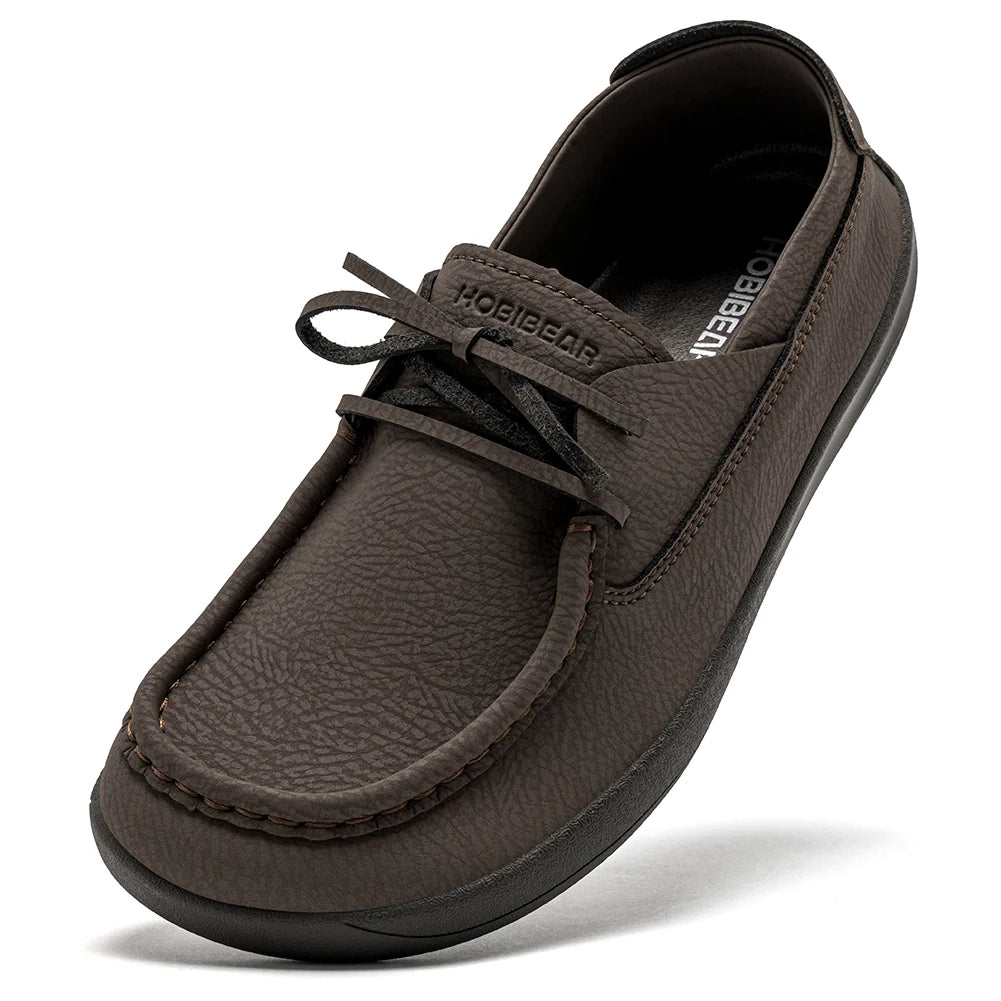 Women's Round-Toe Lace-Detail Casual Loafers
