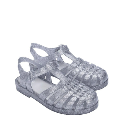 Hot Sale New Ladies Jelly Shoes Girl Hollowed Out Flat Roman Beach Shoes Classical Women Summer Mini Melis Sandals Retro SM128