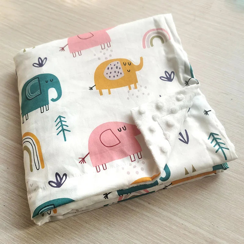 100 * 75 Spring/Summer New Baby Bean Blanket