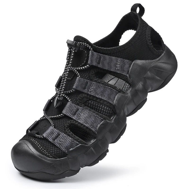 Brand Summer Men's Sandals Fashion Design Beach Men Sandals Outdoor Couple Wading Sandals Non-slip Flat Men Sneakers Size 36-46