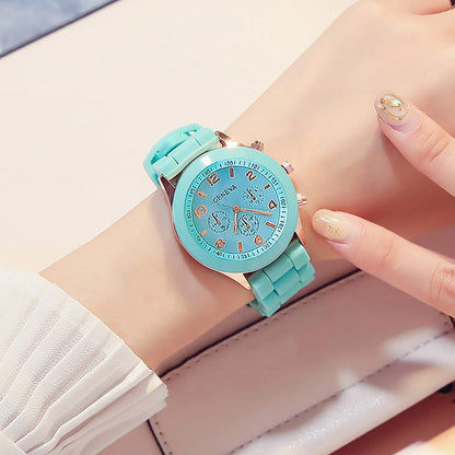 New Fashion Girls Watches Cartoon Watch For Kids Print Quartz Watch Childrens Cute Wristwatch Gifts Clock