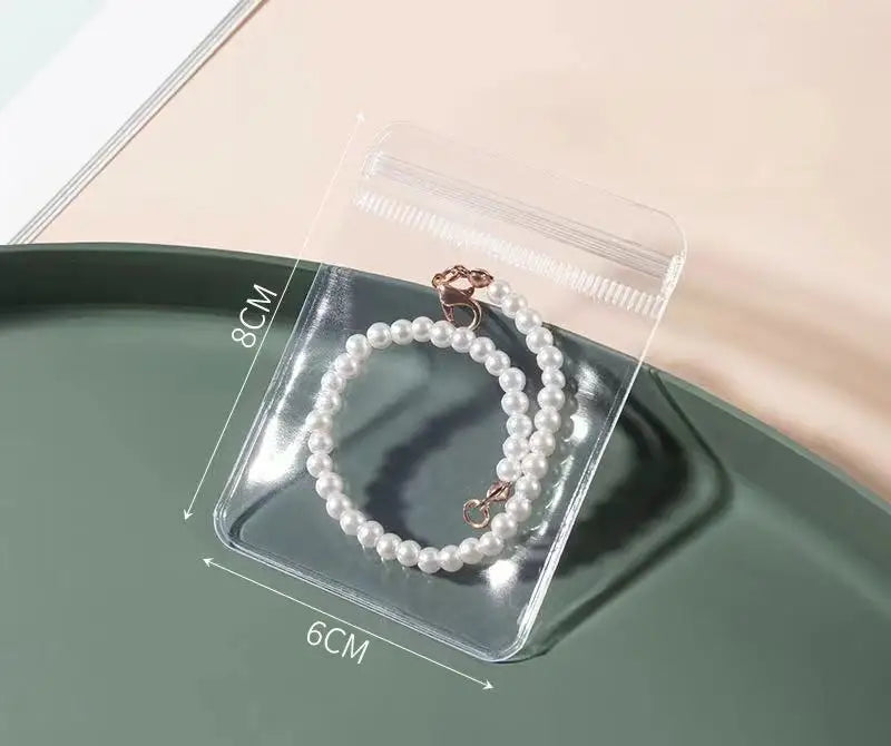 1pc Plastic Transparent Dustproof 84/160 Grids Anti-oxidation Jewelry Accessories Storage Bag Packaging Bag Organizer Holder