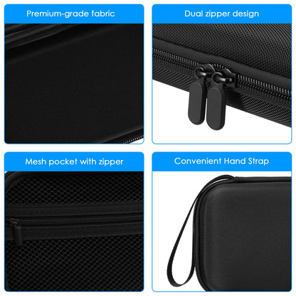 Insulin Vial Case 3ml 30ml Portable Medicine Organizer EVA Oxford Storage Box With Foam Slots For Travel Fridge Storage
