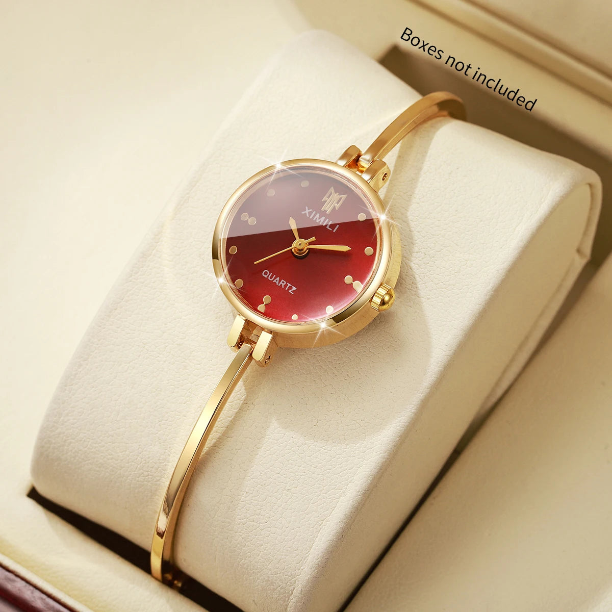 Fashion Women Watches Elegant Bracelet Bangle Strap Ladies Quartz Wristwatches Relogio Feminino Girls Clock Gift（Without Box）