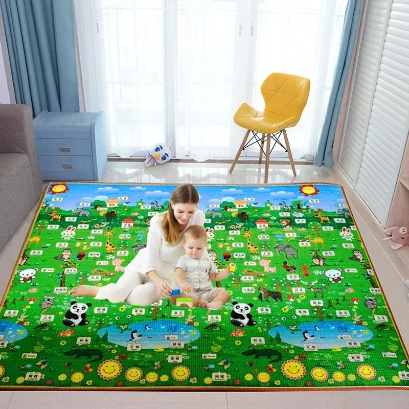Non-Toxic Thicken 1/0.5cm Baby Play Mat Educational Children's Carpets in The Nursery Climbing Pad Kids Rug Activitys Games Toys