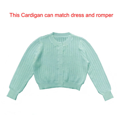 AS SS26 Sage Collection 100% Cotton Gingham Girls Embroidery Collar Dress Cable Sweater Top Brother Sister Family Matching
