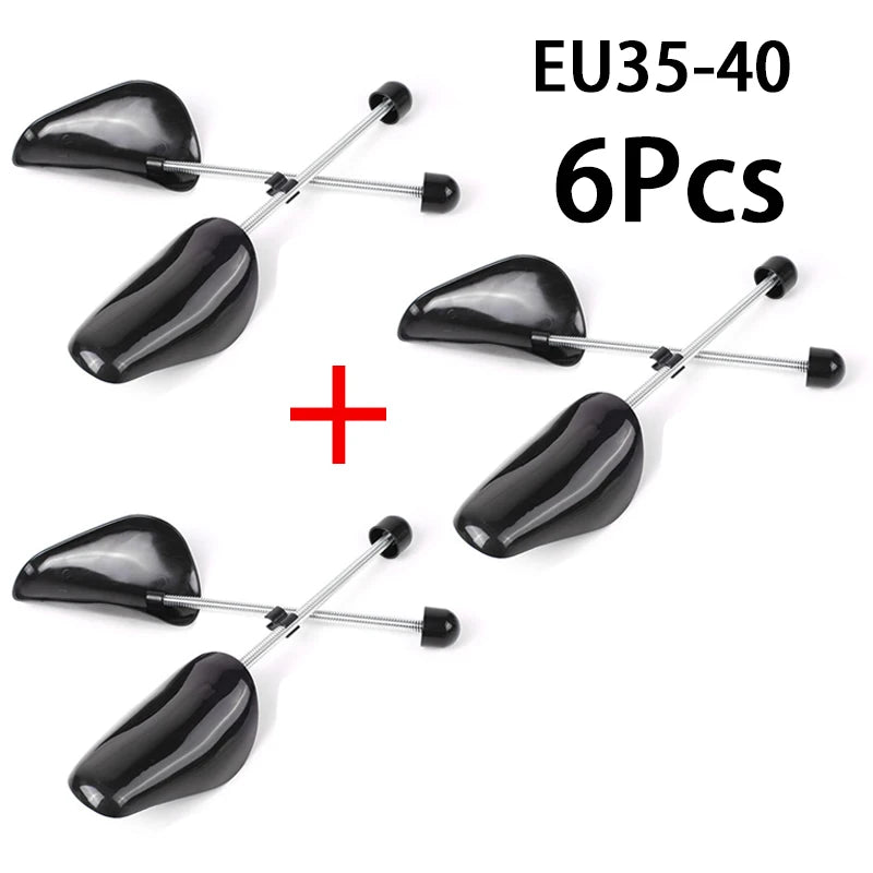 2/4/6Pcs Boot Holder Prevent Creasing Adjustable Holder Bulk Shoe Trees for Sneakers Shaper Plastic Unisex Shoe Stretcher Shape