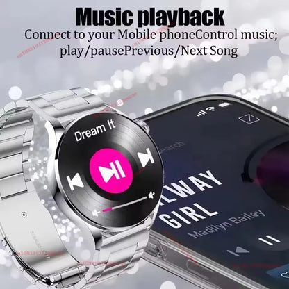 2026 New Smart Watch Men Women AMOLED HD Screen GPS Motion Trajectory Heart Rate Bluetooth Calls SmartWatch Waterproof Pk HT30