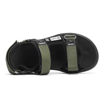 A Pair of Men's New Summer Casual Shoes, Fashionable and Trendy Sports Wear-Resistant Sandals, Cool Beach Shoes