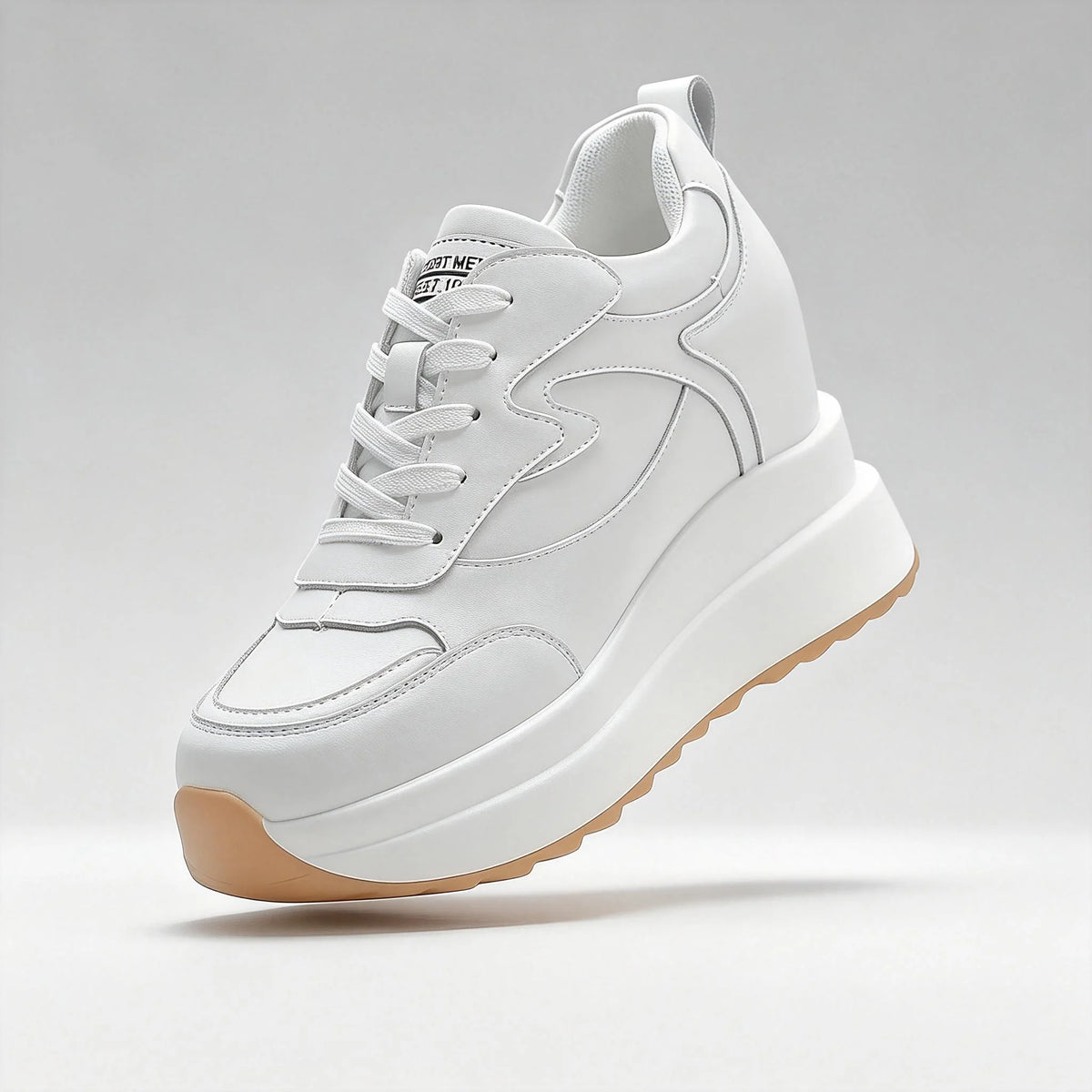 Women's Lace-Up Platform Sneakers in Style Options