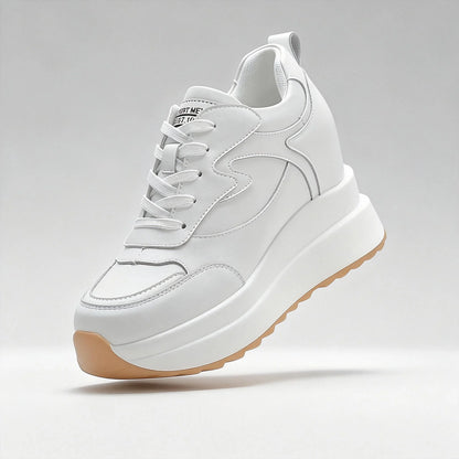 Women's Lace-Up Platform Sneakers in Style Options