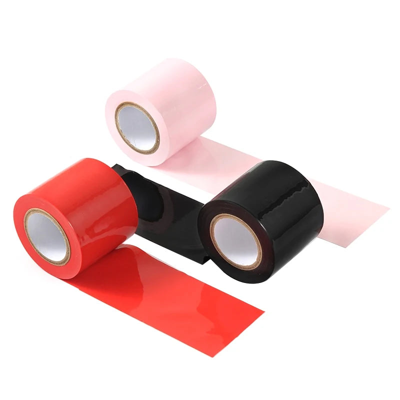 No Stick Static Tape Restraints Adult Women Couple Flirting Strap Safe Skin Friendly Muti-Color Bondage Tape