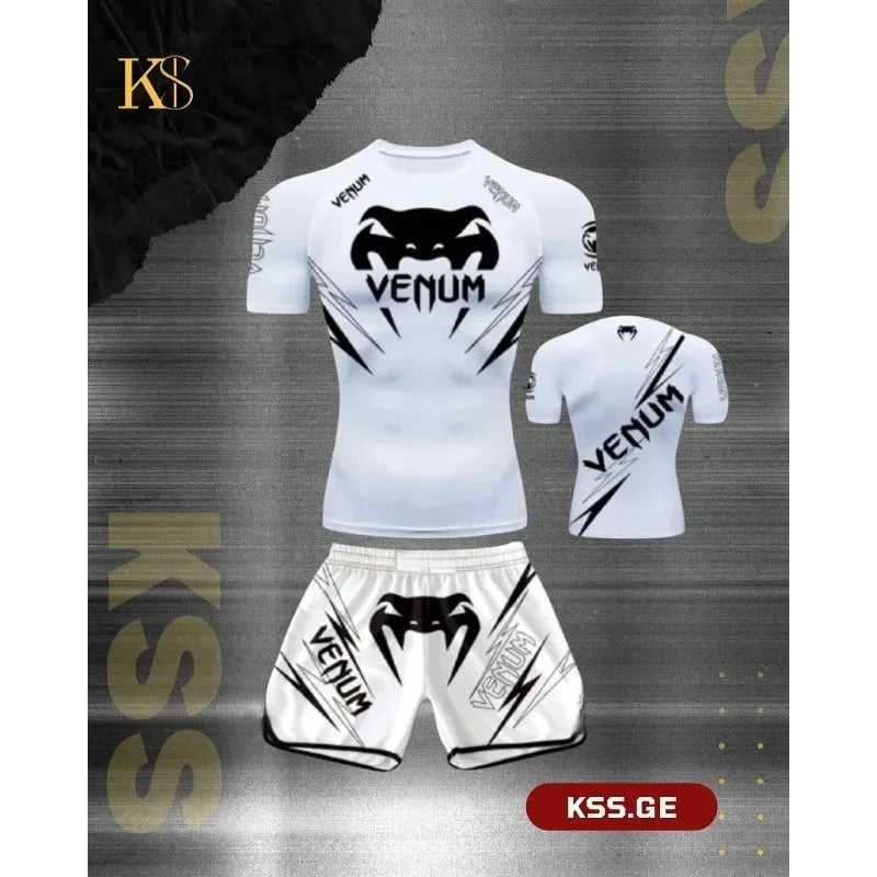 Best-Selling Outdoor Sports Casual Short-Sleeved Short-Pants Set for Men And Women Martial Arts Boxing Clothing