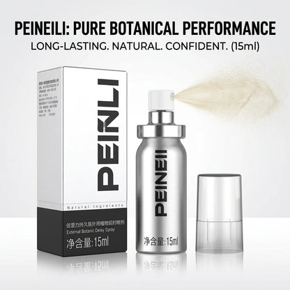 Peineili Delay Spray Massage Oil Male Delay for Men Spray Male External Use Anti Premature Ejaculation Prolong 60 Minutes