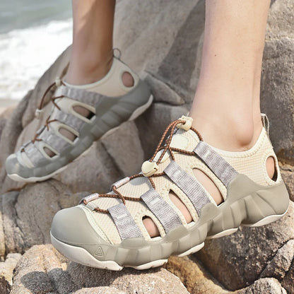 Brand Summer Men's Sandals Fashion Design Beach Men Sandals Outdoor Couple Wading Sandals Non-slip Flat Men Sneakers Size 36-46