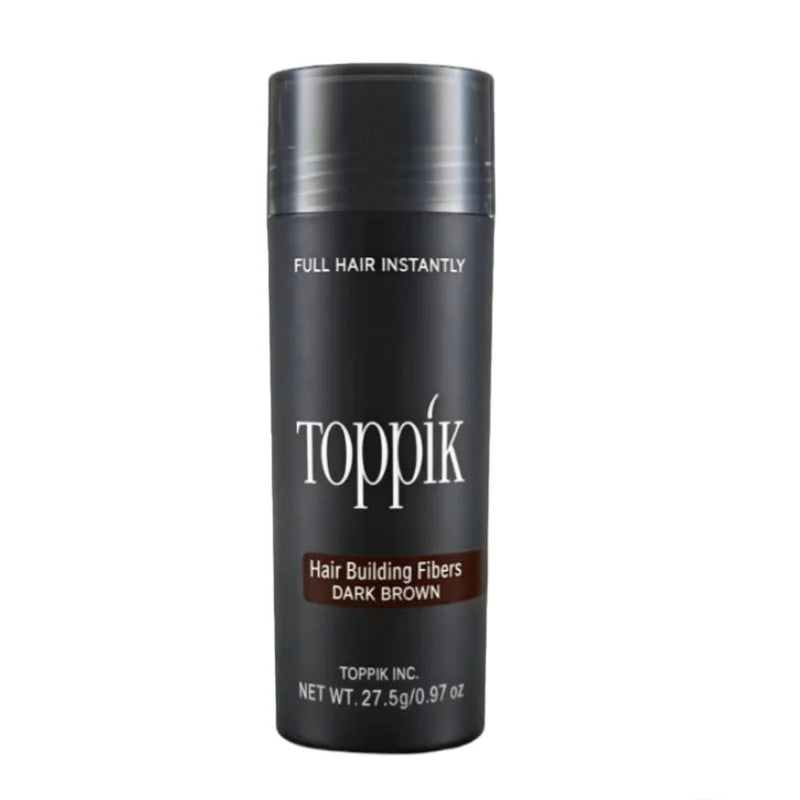 Toppik Hair Fibers, Hair Building Fibers, Fill In Fine or Thinning Hair Instantly Thicker, Fuller Looking, Man and Woman