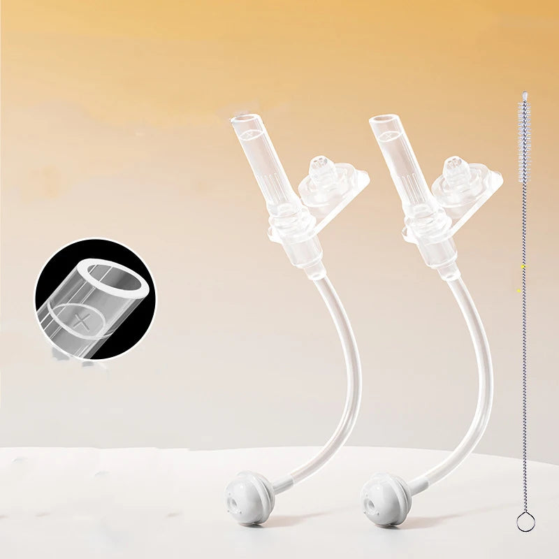 Suitable for hegen bottle accessories/cup cover/handle/nipple/square bottle universal/