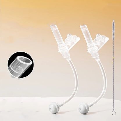 Suitable for hegen bottle accessories/cup cover/handle/nipple/square bottle universal/