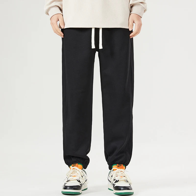 Lengthened 110 115 Cm Men's Tall Pants Elastic Sport Jogger Trouser Male Extra Long Length 190cm 200cm Teeneeger Thin Sweatpants
