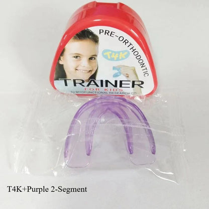 T4K Children's Dental Tooth Orthodontic Appliance Trainer Set for Kids Teeth Alignment Braces Soft and Hard Phase Mouthpieces