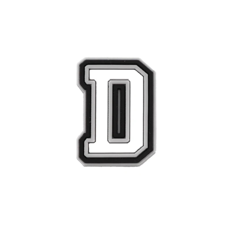 1 PCS Letter Charms for Clog Sandals Shoe Decoration 0-9# Number Alphabet ABC-Z Characters DIY Shoes Pins for Boy Girl Men Women