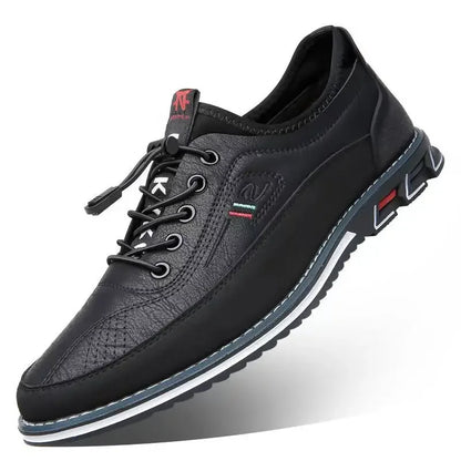 Fashion Black Dress Shoes Mens Business Leather Oxford Social Luxury Shoes Prom Casual Footwear big size 48 49 50 51 52 53