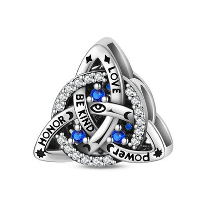 100% Real 925 Silver Classic Devil's Eye Charms Beads For Women Fit Original Qikaola Bracelets Fine DIY Jewelry Making