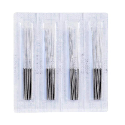 1000Pcs New Acupuncture Needles Disposable Sterile  Acupressure Acupoint Tech EACU Body Beauty Filiform Needle with Tube