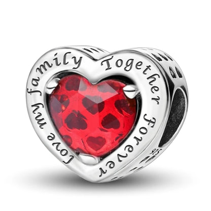 Fit 925 Original Bracelets Love Heart Flower Four Leaf Clover Turtle 925 Silver Charms Beads DIY Birthday Jewelry Gift
