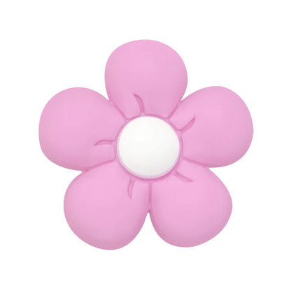 10pcs Silicone Flower Bead BPA Free Teething Infant Chewable Dummy Necklace Pacifier Toy Accessories