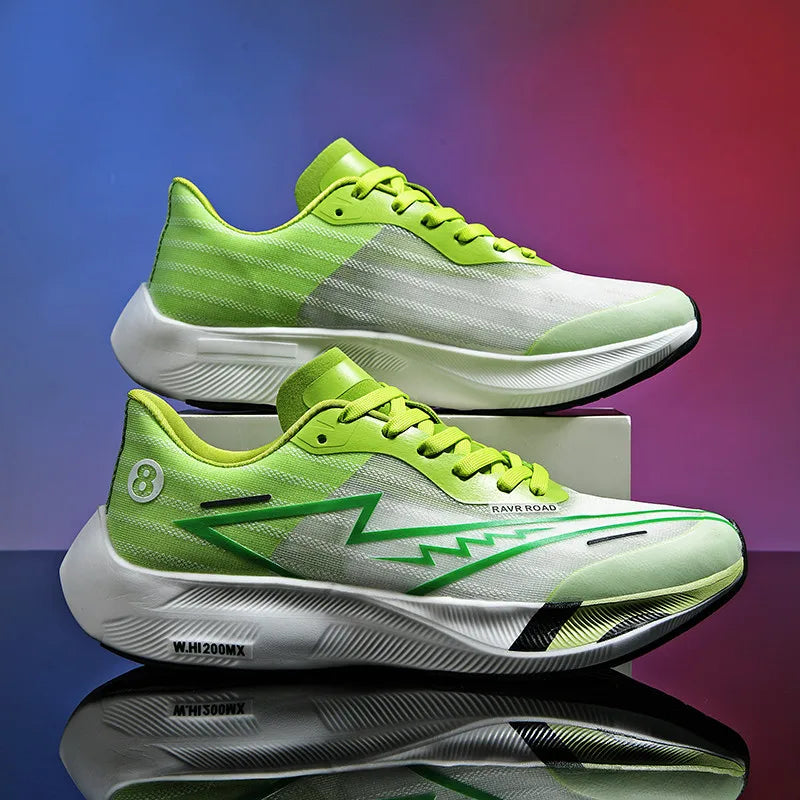 Fashion Men's Sneakers Summer Comfy Breathable Gym Sports Shoes Cushioned Support Running Shoes Tennis Cross Training Shoes