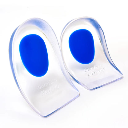 1 Pair Gel Insole Silicone Men Women Heel Cushion Insoles Soles Relieve Foot Pain Spur Support Shoe Pad High Heel Inserts