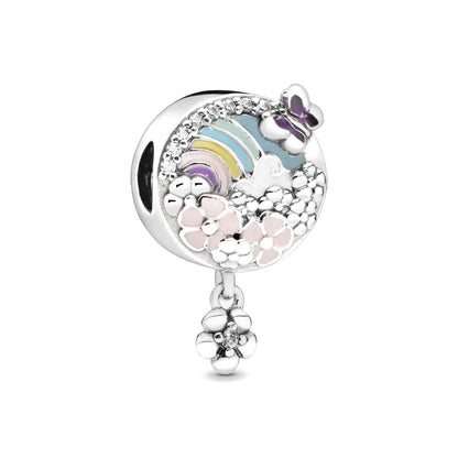 2025 New Hot Sale Hummingbird, firefly, butterfly Charm Beads Fit 925 Sterling Silver Original women Bracelet DIY Jewelry Gift