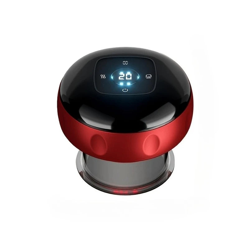 Multifunctional Cupping Scraping Massager, Pressure Release Safety Valve, Compact for Home Daily Massage