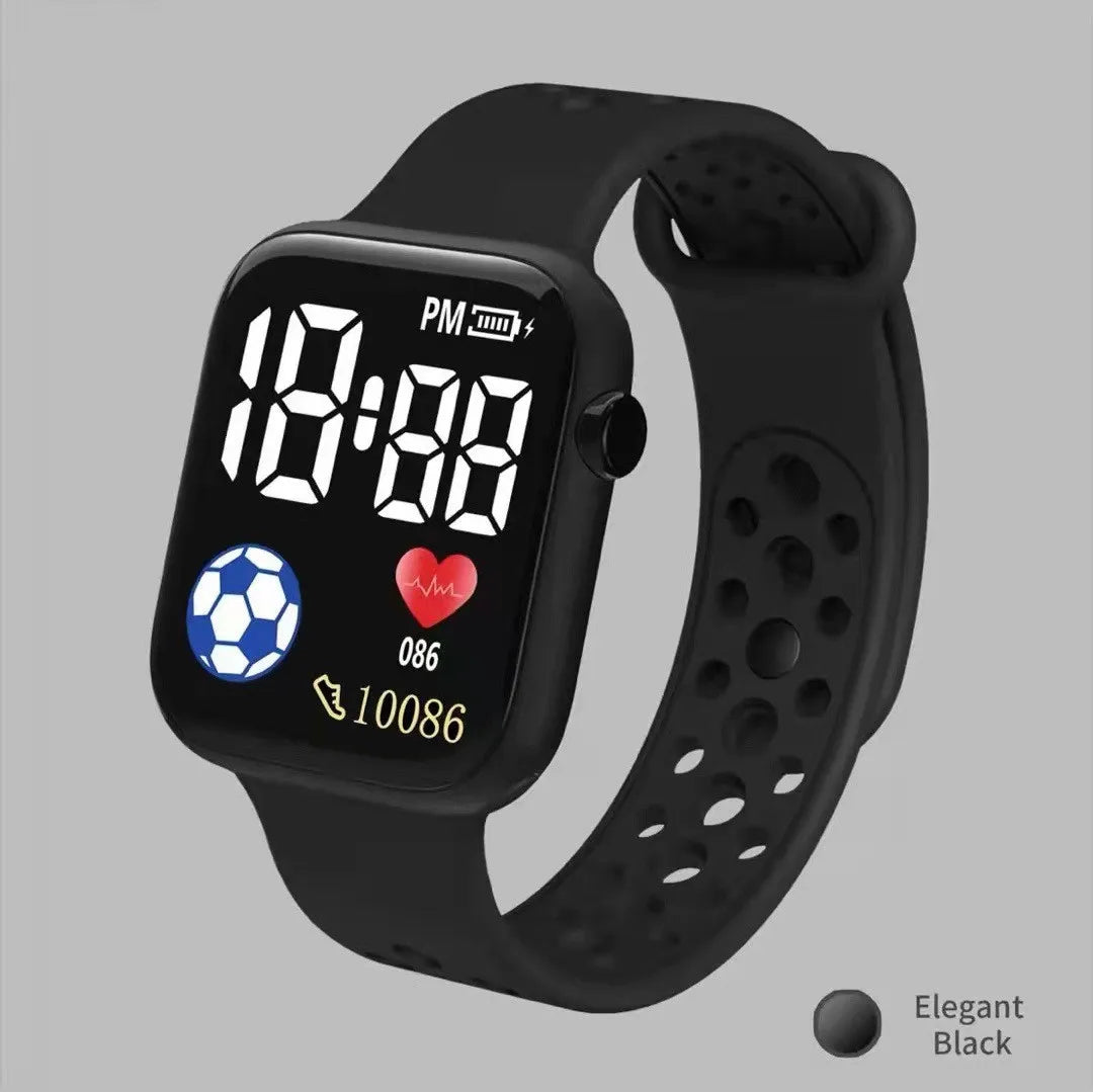Simple Women Digital Watches Waterproof Sports LED Watch Fashion Luminous Electronic Wristwatch Casual Mens Women Kids Clock