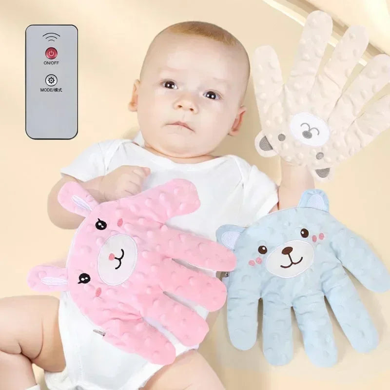 TINSOL New Baby Soothing Palm Soothing Baby Palm  Newborn Electric Remote Control Sleeping Pillow Simulated Palm Sleeping Pillow