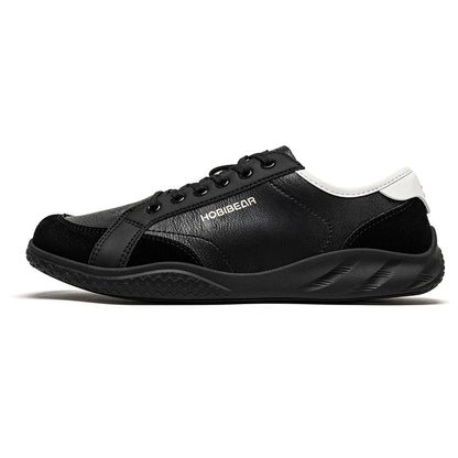 HOBIBEAR Women Men Barefoot Shoes Wide Toe Box Lightweight Sneakers Casual Color-Blocking Artificial Leather Walking Shoes
