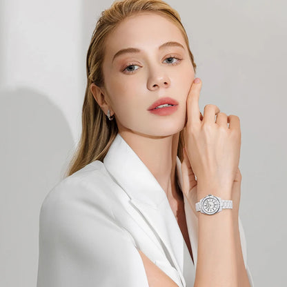 Mark Fairwhale Brand 3790 Fashion Women's Wristwatch Luxury Ceramics Waterproof Small And Luxurious Quartz Watches for Women