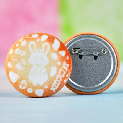 3pcs Custom Plush Button Pins Badges Plush Tinplate Customizable Soft Hat Bag Creative Metal Cartoon Decor Photo Customization