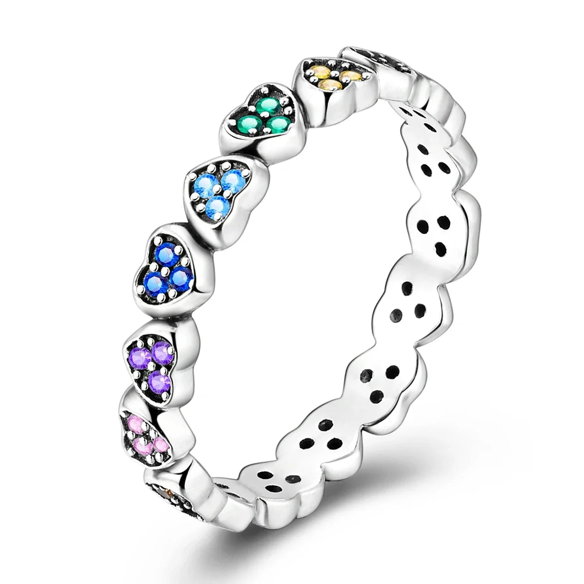 Fashion Rings for Women Stars and Moon Sunflower Pink Heart Zircon Luxury Wide Rings Fashion Engagement Wedding Jewelry Gift