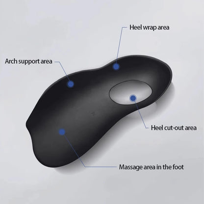 1 Pair Orthopedic Insoles Arch Collapse Flat Foot Orthopedic Insoles Insert Arch Support Insoles Foot Care Insoles Unisex