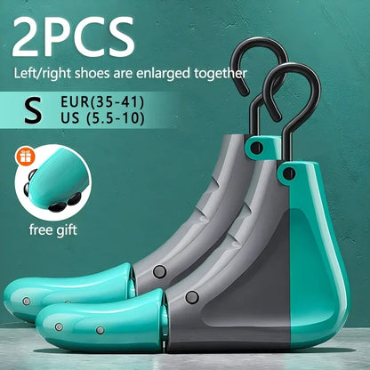 Repacego 1/2Pcs Shoe Stretcher Shoe Trees Universal Unisex Women Men Adjustable Length Width high top Expander Extender Keeper