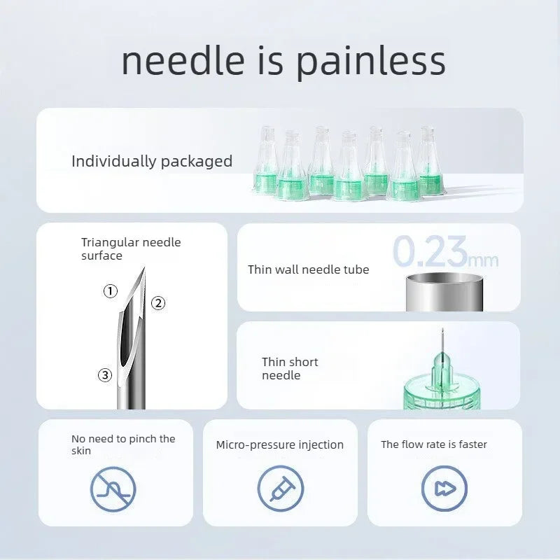 Disposable Insulin Pen Needles 4/5/6/8mm 31G 32G Universal for Insulin Injection Pens Sterile Single Use Fine Needle Accessories