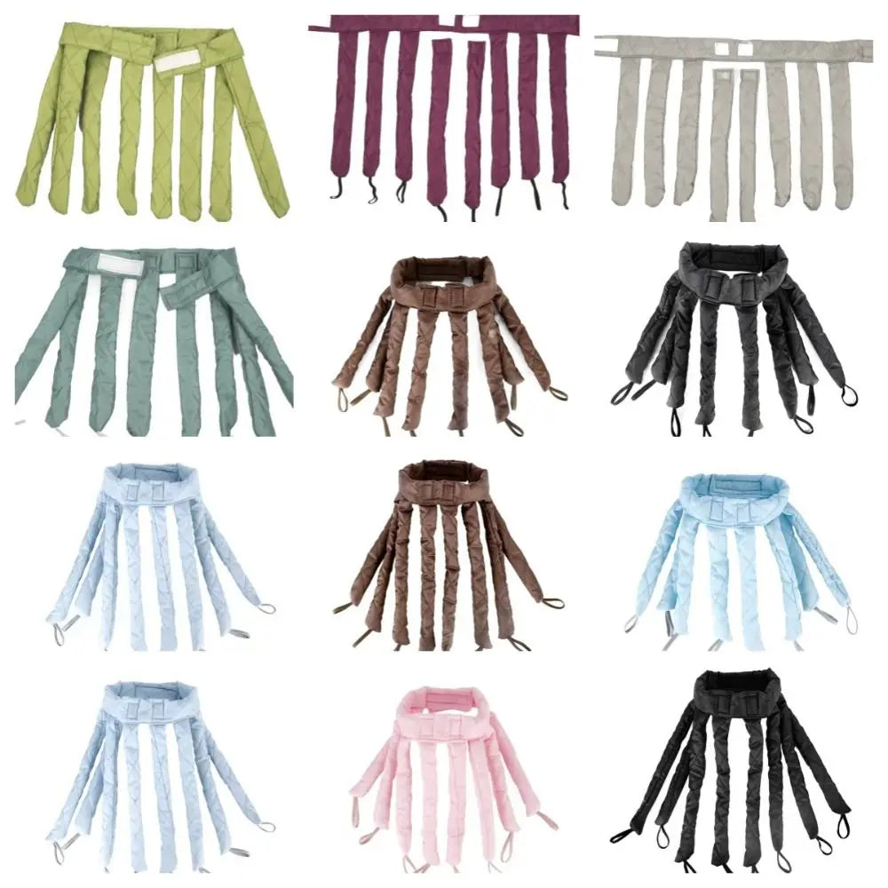 Removable Flexible Heatless Hair Curlers DIY Sleeping Overnight Hair Rollers Hair Styling Tools Soft Curling Headband Girls