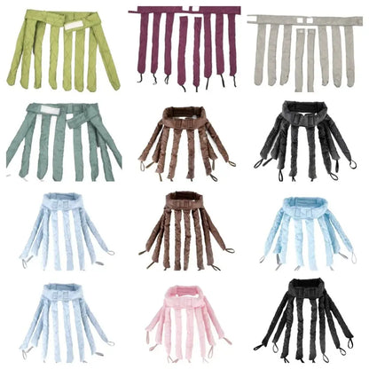 Removable Flexible Heatless Hair Curlers DIY Sleeping Overnight Hair Rollers Hair Styling Tools Soft Curling Headband Girls