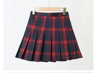 Baby Toddler Children Clothing School Plaid Girls Skirt Bottoming Princess Pleated Skirts Kids Short SKirt Summer Child Clothes