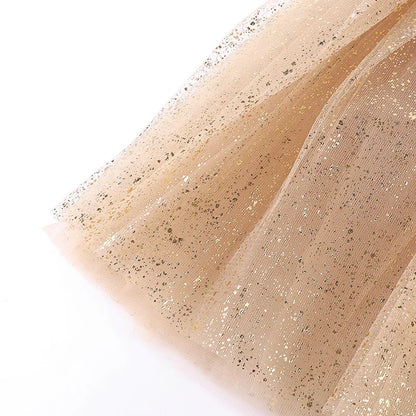 Adult Hot Mesh Tutu Skirt 2025 Street Fashion Solid Color Skirt Polyester Dance Skirt
