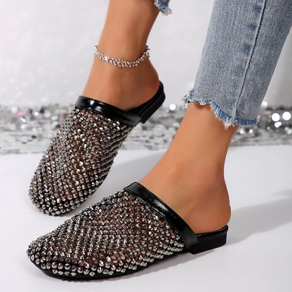 Women-Slippers-Summer-2025-New-Luxury-Brand-Slippers-Lightweight-Round-Head-Shoes-Water-Diamond-Large-Flat-Sandals-Slides-Women