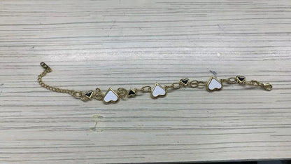 Stainless Steel Round Pendant Chain Bracelet jewelry